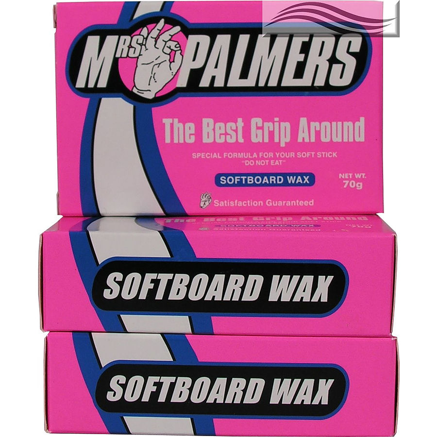 Mrs Palmers Softboard Surf Wax 3 pack