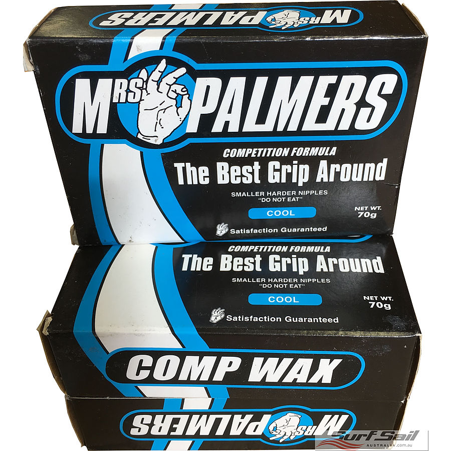 Mrs Palmers Comp Cool Surf Wax 3 Pack