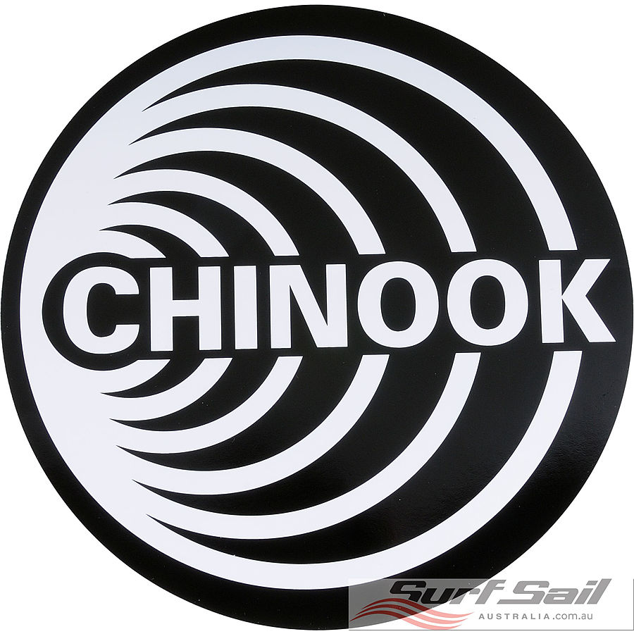 Chinook Logo Sticker Round 240mm