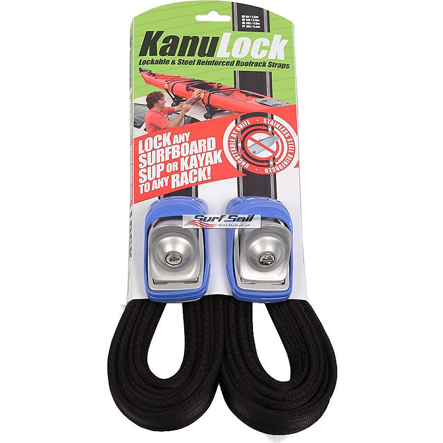 KanuLock Lockable Tie Downs 5.4m