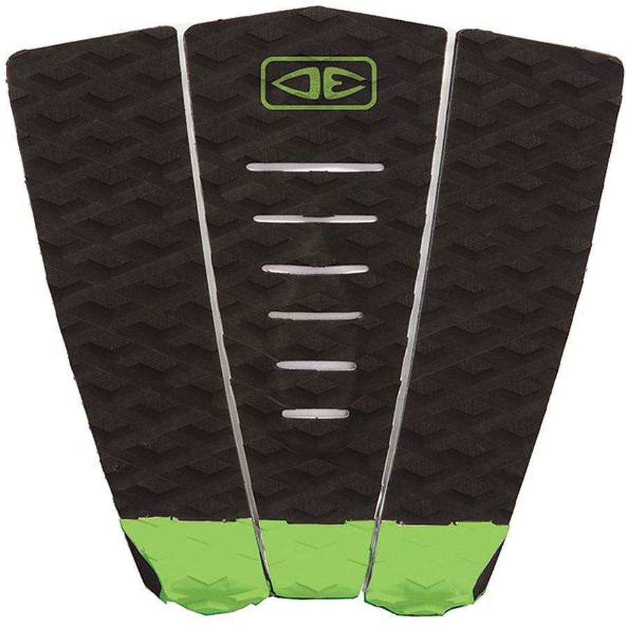 Ocean and Earth Simple Jack 3 Piece Shortboard Traction Lime