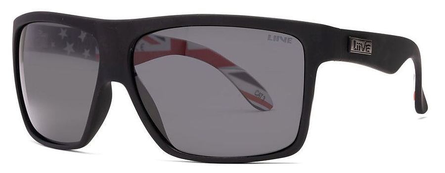 Liive Vision Hoy 4 Polar OZ Matt Black Sunglasses