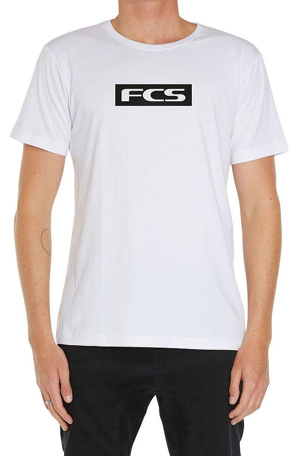 FCS Men's Essentials SS Tee White