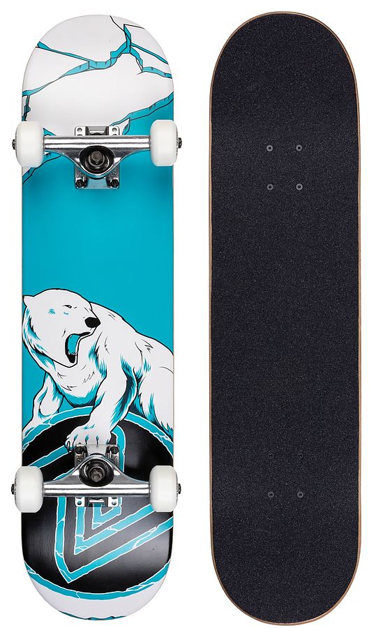 Z Flex Mini Polar Bear Complete Skateboard 7.25