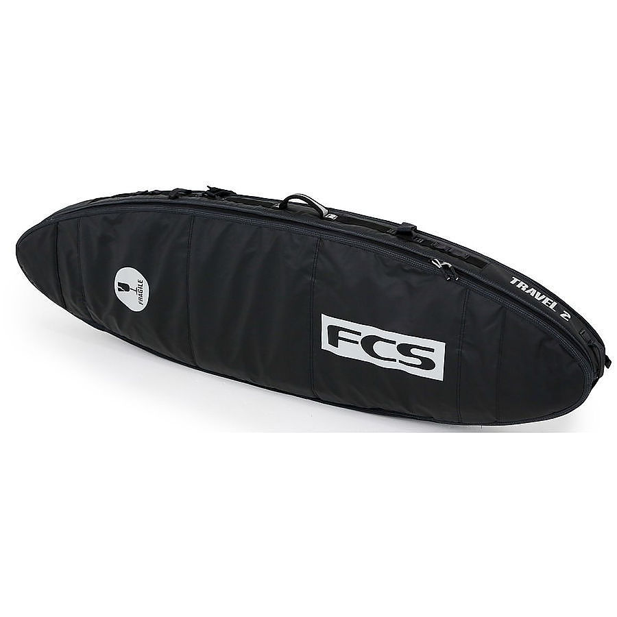 FCS Triple Travel Cover All Purpose 3 Black 6 foot 3 inches