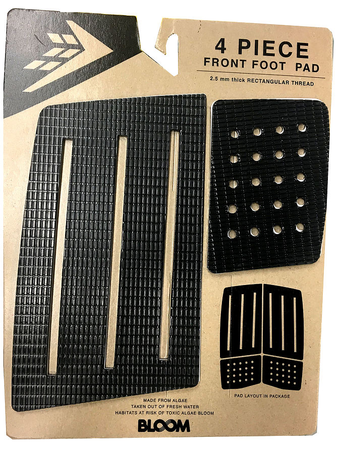 Firewire 4 Piece Front Foot Traction Black