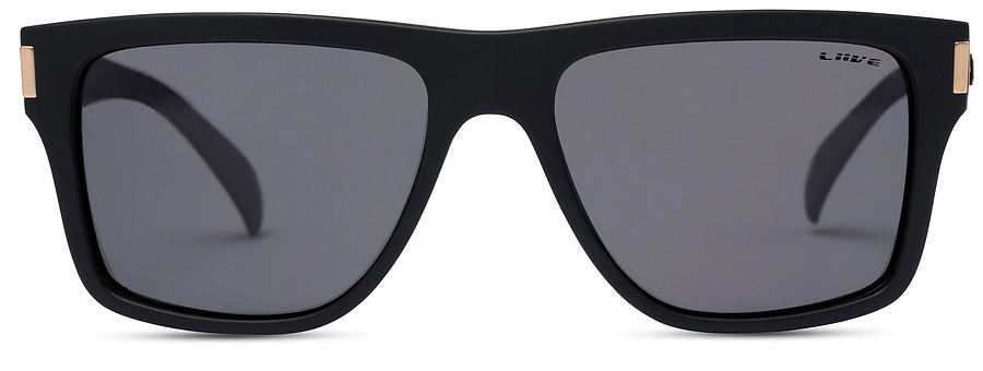 Liive Vision Casino Matt Black Polarised Sunglasses - Image 2