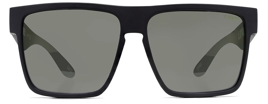 Liive Vision Sunglasses - The Edge Polarised Matt Black - Live Sunglasses 