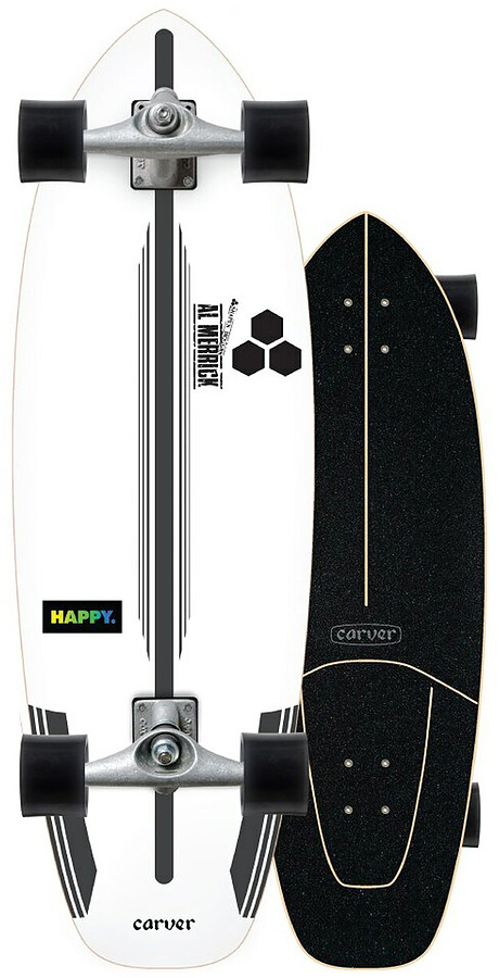 Carver CI Happy CX Raw Complete Skateboard