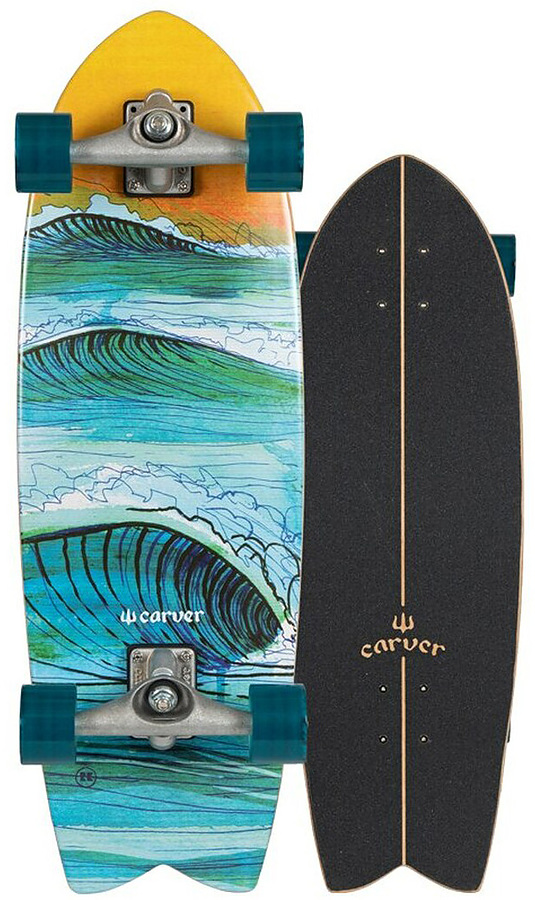 Carver Swallow Raw CX Complete Skateboard