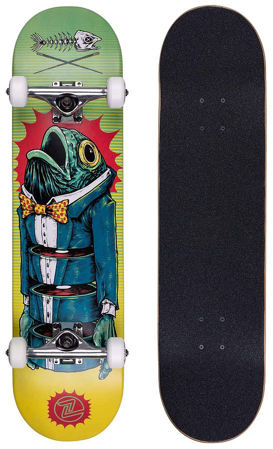 Z Flex Fish Complete Skateboard 8