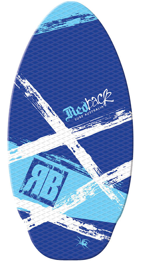 Redback Wood Traction Blue Skimboard 41 inch