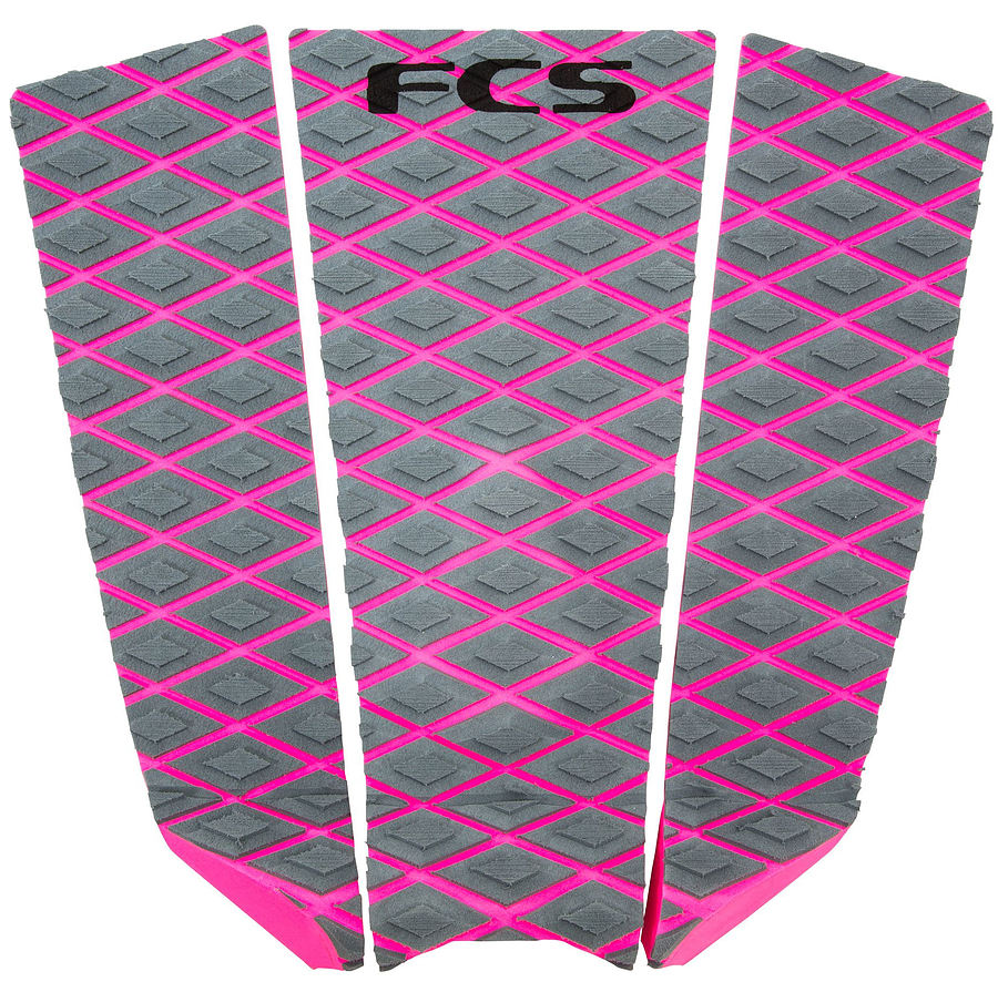 FCS Sally Fitzgibbons Grey Pink Tail Pad