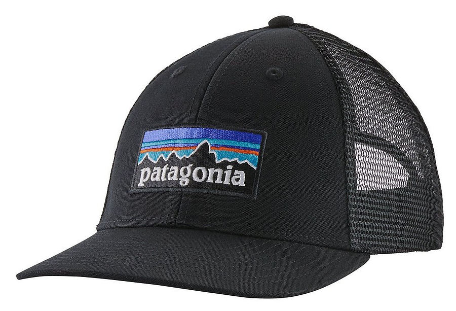 Patagonia P-6 Logo LoPro Men's Trucker Cap Black