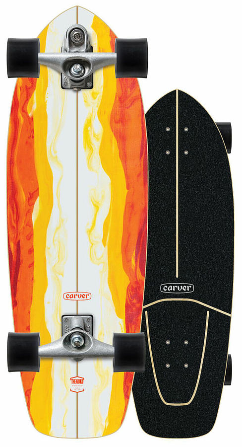 Carver Firefly C7 Raw Complete Skateboard