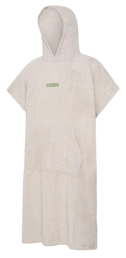 FCS Poncho Beach Towel Warm Grey