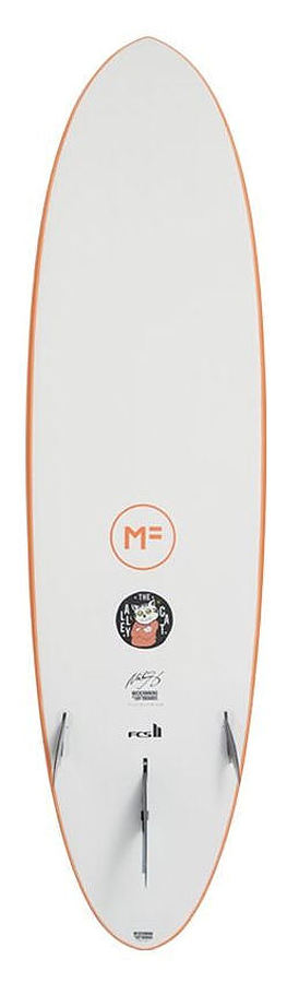 Mick Fanning Softboards Alley Cat Orange FCS II 8 Foot 0 Inches - Image 2