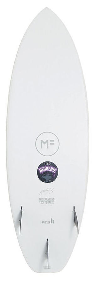 Mick Fanning Softboards Neugenie White FCS II 5 Foot 10 Inches - Image 2