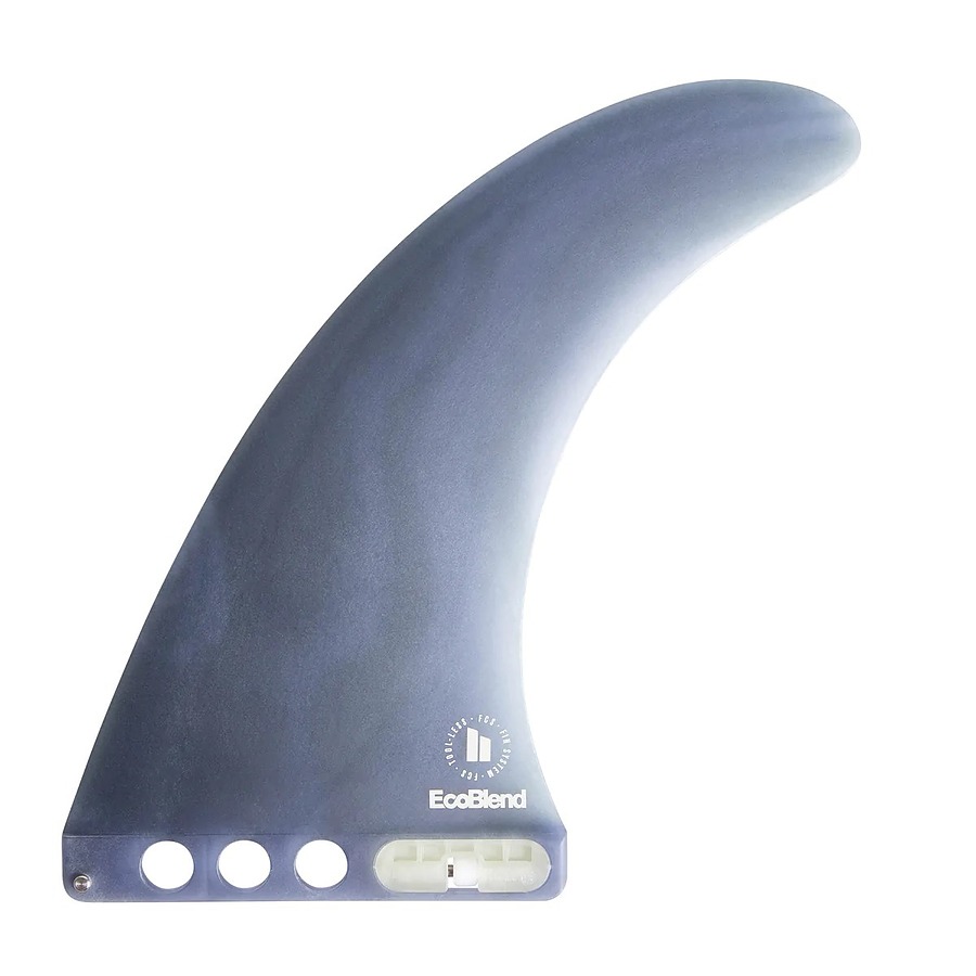 FCS II Connect Neo Glass Eco Longboard Fin Dusky Blue 8 Inches