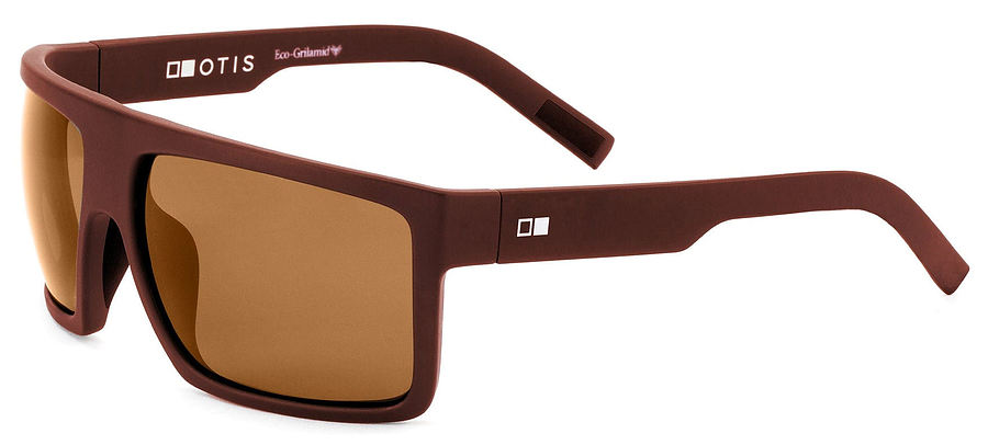 Otis Capitol Sport Matte Espresso Brown Polarised Sunglasses