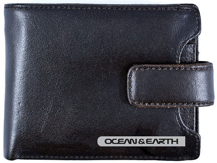 Ocean and Earth Mens Good Kharma Leather Wallet