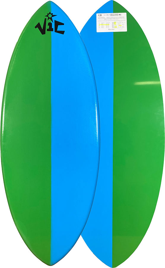 Victoria Skimboards Poly EGlass Blue Green MS