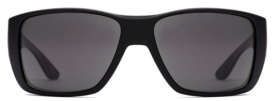 Otis Coastin Matte Black L.I.T Polar Grey Sunglasses