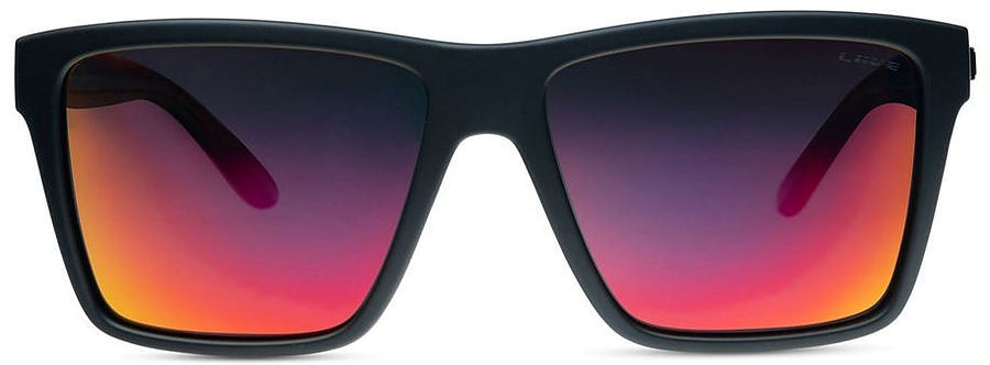 Liive Vision Bazza Mirror Polar Twin Blacks Sunglasses - Image 2
