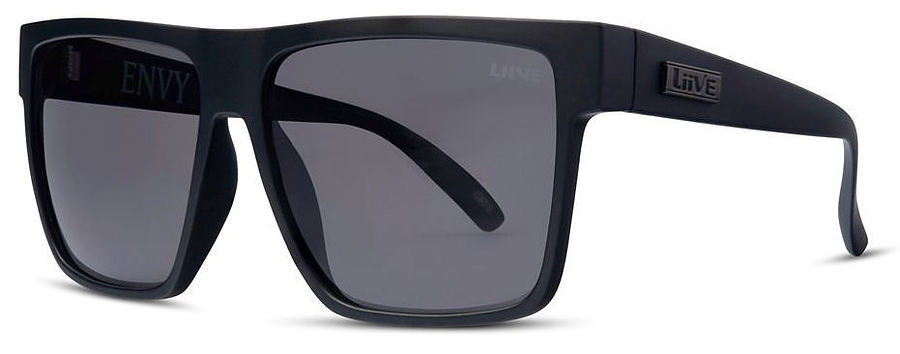 Liive Vision Envy Matt Black Sunglasses