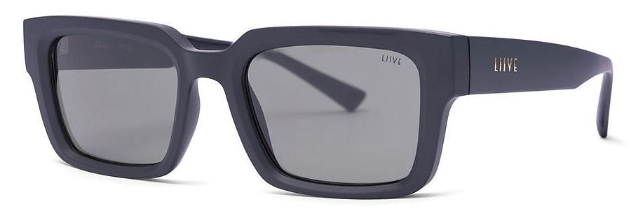 Liive Vision Oney Matt Black Sunglasses