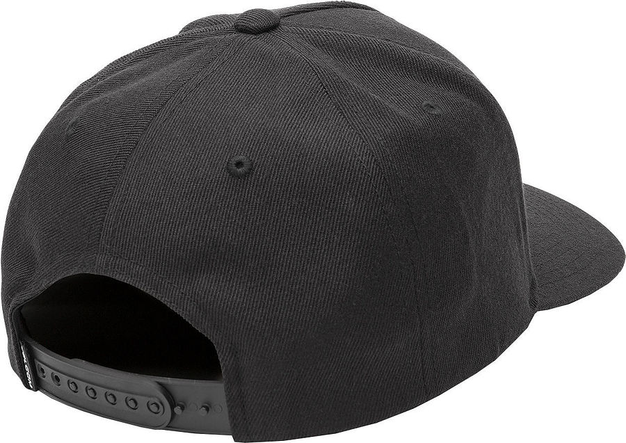 Volcom Embossed Stone Adj Hat Black - Image 2