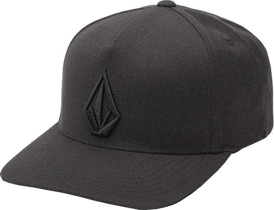 Volcom Embossed Stone Adj Hat Black