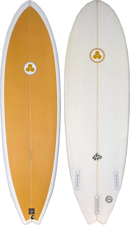 Channel Islands G Skate Gold 6 ft 4 inches PU Futures