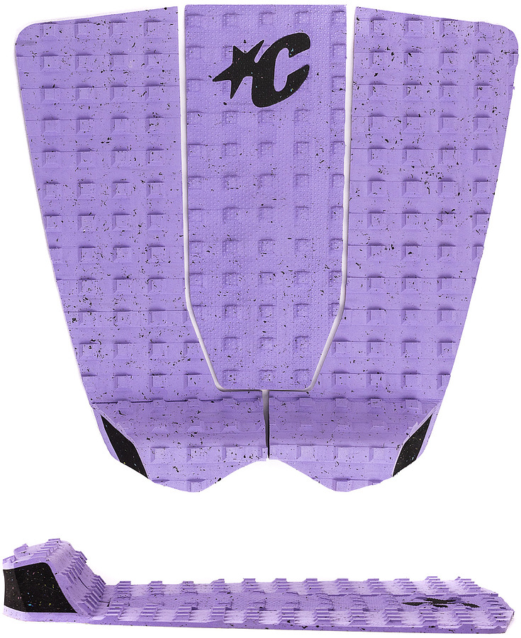 Creatures of Leisure Stephanie Gilmore Lite Ecopure Tail Pad Lavender Carbon Eco