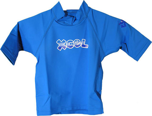 Xcel 8oz Wetshirt SS Kids Blue - Image 1