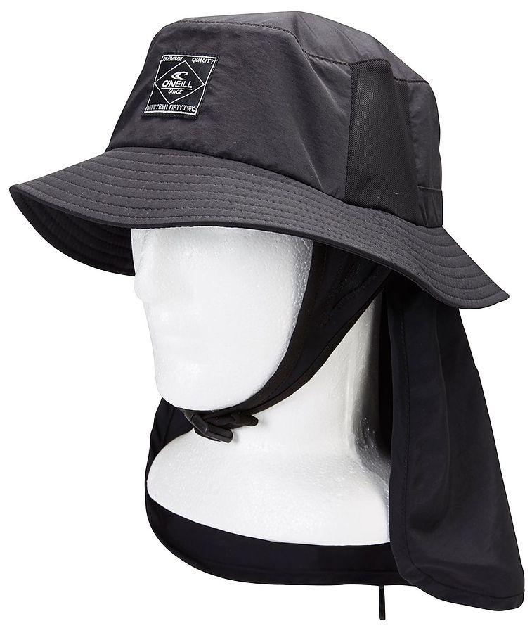 Oneill Eclipse Bucket Black Surf Hat