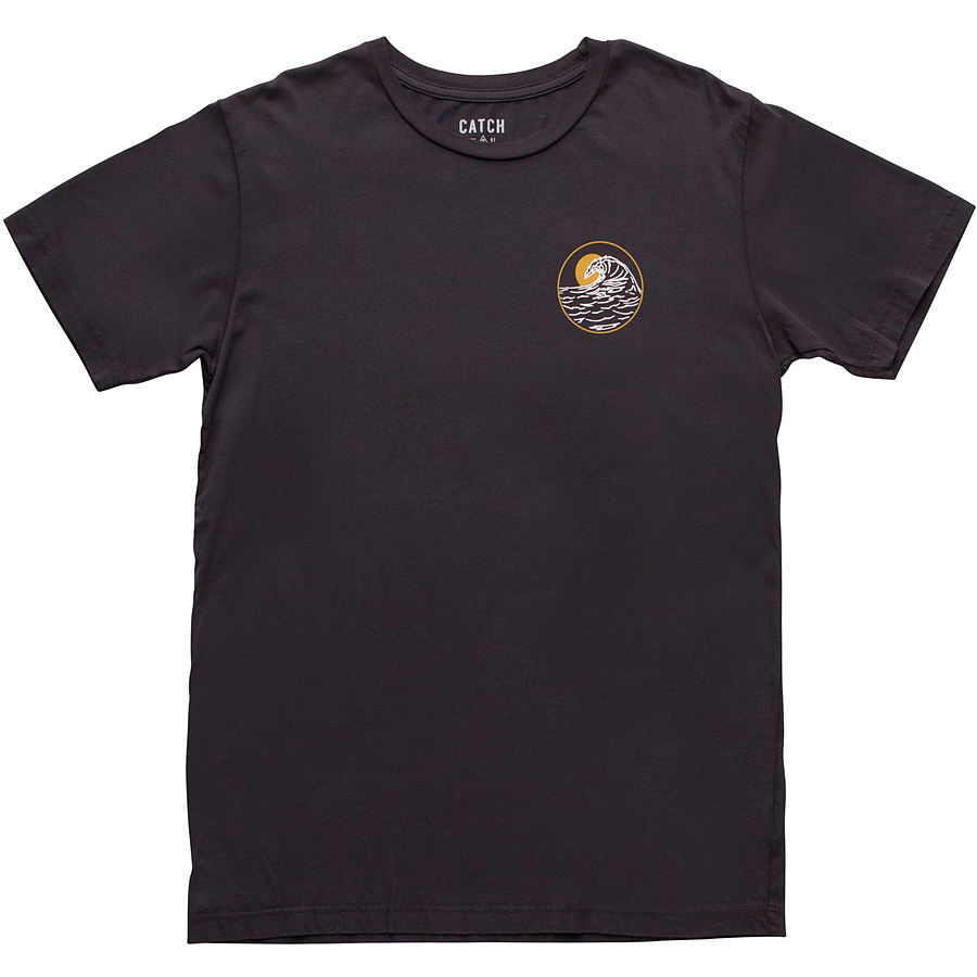 Catch Surf Mens Wave SS Tee Black