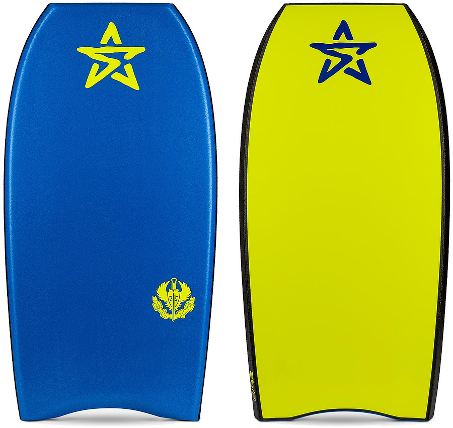 Stealth Elite PE Bodyboard Royal Blue Fluro Yellow