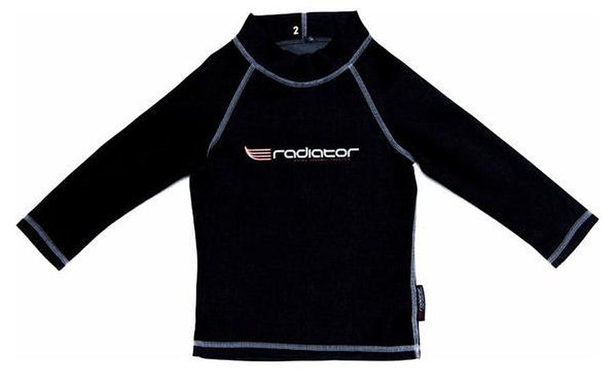 Radiator Kids Long Sleeve 0.5mm Vest Black