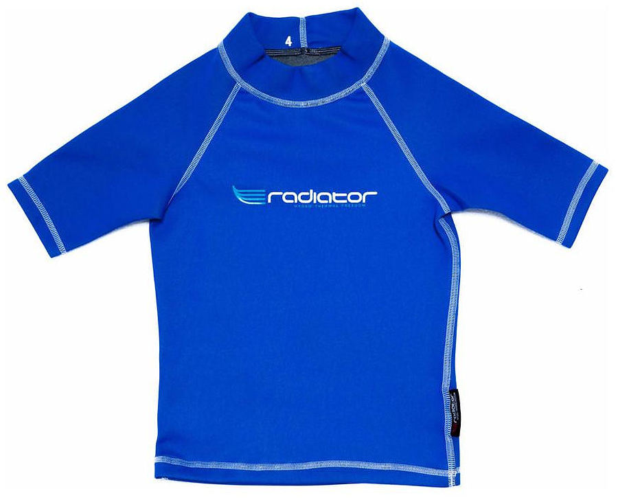 Radiator Kids Short Sleeve 0.5mm Vest Blue