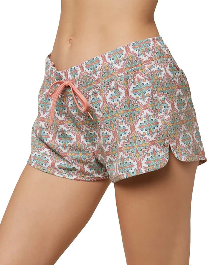 Oneill Ladies Laney 2 inch Printed Stretch Boardshort - Image 2