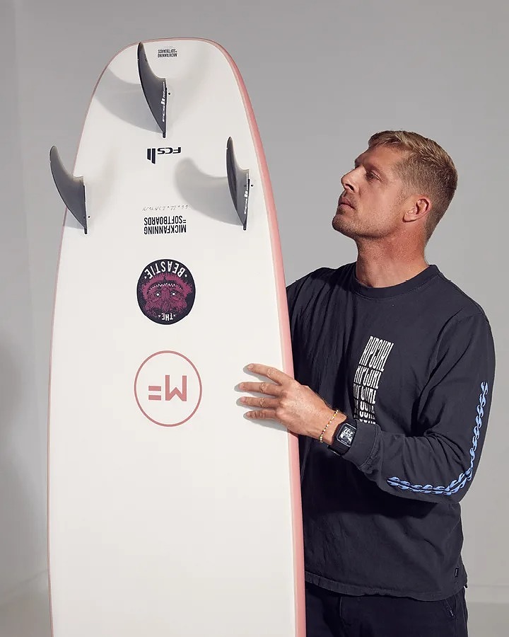 Mick Fanning Softboards Beastie Softboard Coral - Image 3