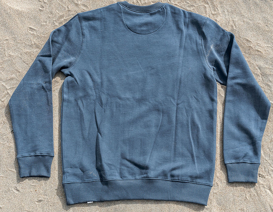 Ezzy Maui Since 1983 Logo Crew Sweater Denim Blue - Image 2