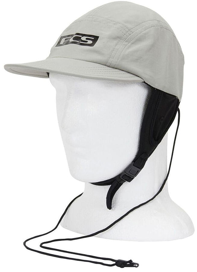FCS Essential Surf Cap Hat Light Grey