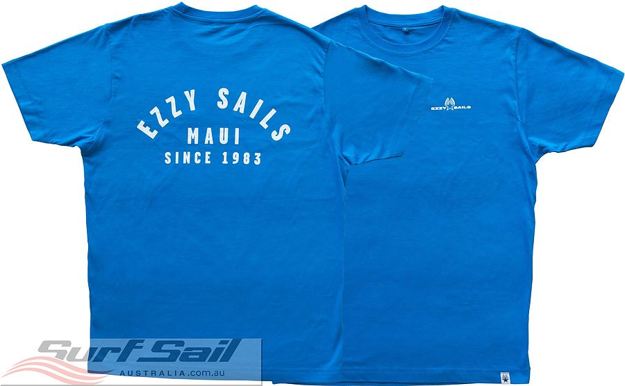 Ezzy Maui Since 1983 Electric Blue Mens Tee
