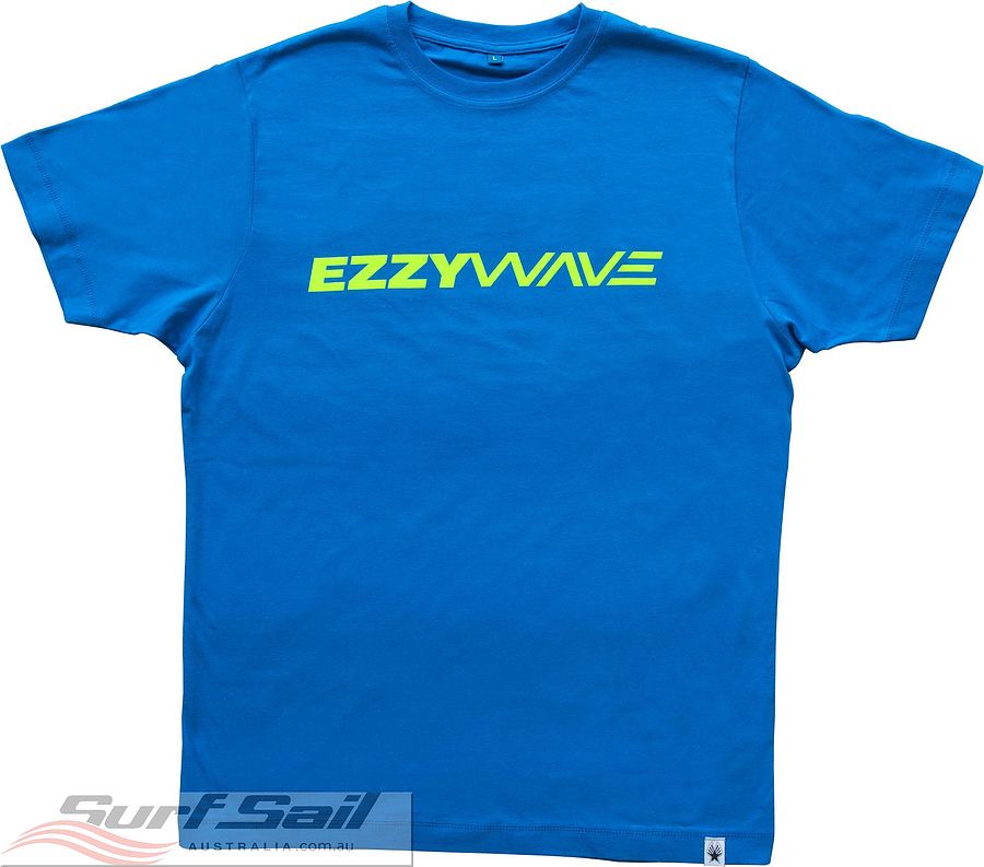 Ezzy Wave Electric Blue Mens Tee
