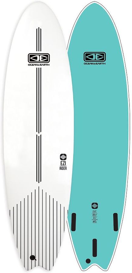 Ocean and Earth Easy Rider Softboard White