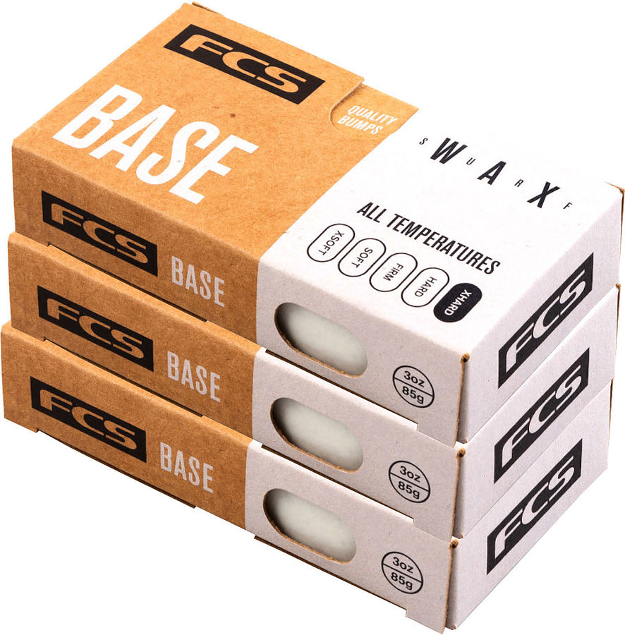 FCS Basecoat Wax 3 pack