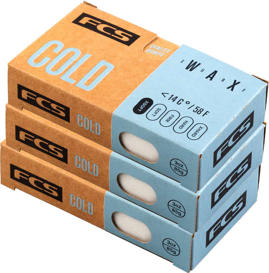 FCS Cold Wax 3 pack