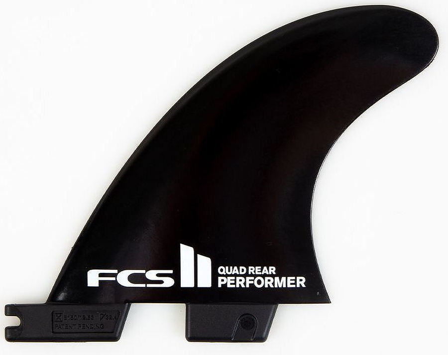 FCS II Performer Glass Flex Quad Rear Set Black